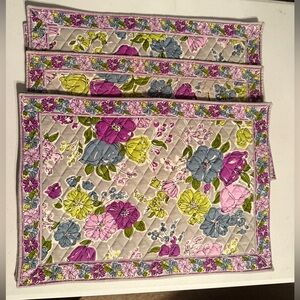 NEW Vera Bradley Placemat in HTF Watercolor 2011.  One placemat.